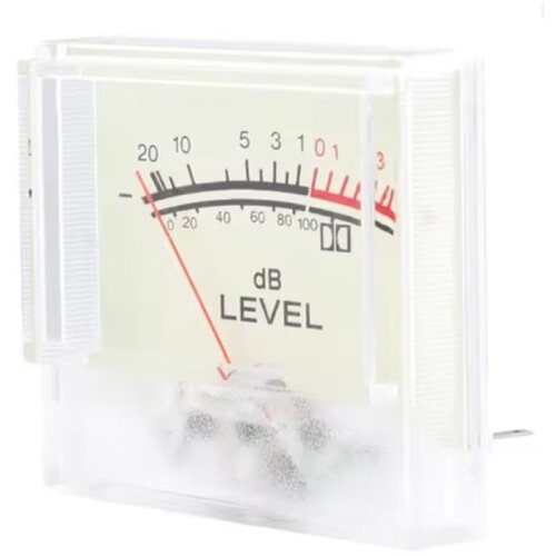 VU Level Meter Backlit High Accuracy Exquisite Workmanship- Meter Header 1