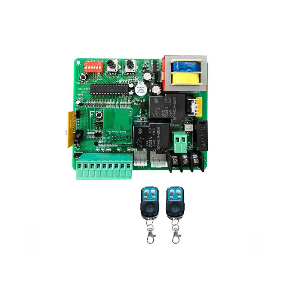 220V Sliding Gate Opener Control Board Electric Door Motor Circuit Board Tuya Door Module 433Mhz Remote Control 6031300651054