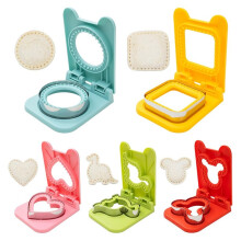 Découpe-Sandwichs - Emporte-Pièces pour le Déjeuner des Enfants - Cinq Formes pour Sceller les Sandwichs Sans Croûte, Accessoires pour Moules à
