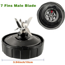 2 Stück 7-Finnen-Mixermesser für BN401, BN751, BN801, BL480-30, Ersatzteile für Auto IQ BL682-30