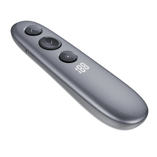 2.4GHz Wireless Spotlight Presenter Air Mouse Remote PPT Pointer PowerPoint Clicker for Meeting Teaching Projector