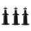 2025 3 Black Pack Security Wall Mount Bracket for Arlo Camera Adjustable Indoor Outdoor 1