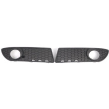 For 2005-2009 Front Bumper Fog Light Grille Cover Trim 6Q0853665E 6Q0853666E