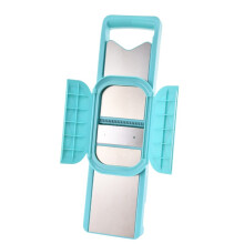 Double-Door Grater/Shredder, Multi-Functional Kitchen Tool for Shredding, Slicing, and Cutting Vegetables.