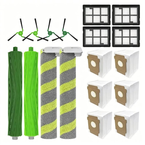 Compatible for   Max 705 Combo / 706 Combo Replacement Parts Kit Main Brush Roller Mop Filters Dust Bag 1