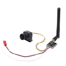 Zestaw FPV 5.8G z Kamerą CMOS 1200TVL i Nadajnikiem Wideo 600mW do Zdalnie Sterowanego Quadrocoptera, Drona, Samochodu Wyścigowego i Niskiego