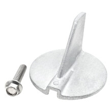 Boat Marine 6E5-45371-01 Trim Tab Anode with Bolt Zinc Alloy Anode Kit for 75-130 2/4-Stroke Motors