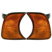 63131384033 63131384034 Pair Amber Front Corner Signal Lights Indicator for  5-Series E34 1989-1995