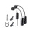 2 Channel UHF Wireless Saxophone Microphone System Clip- Instrument Mic for Performance Practice Recording 1