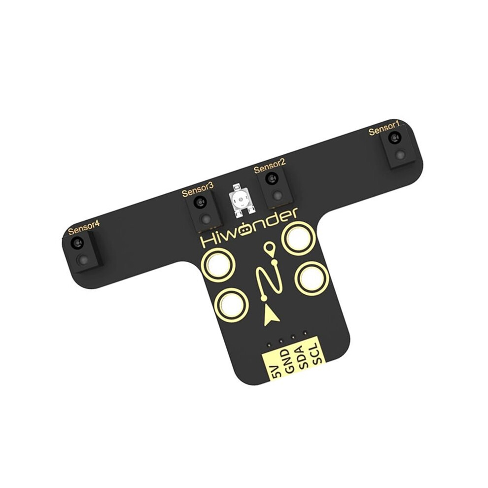 4-Channel Tracking Module Patrol Sensor Car Robot Infrared Tracking And Recognition Black/White 6032910569128