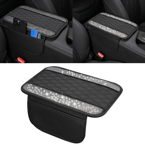 Single Layer Shimmering Shimmering Armrest Cover-gray silver 2