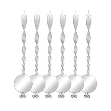Bird Repeller, 10 Pieces Bird Repeller, Spiral Reflective Bird Repellent Device