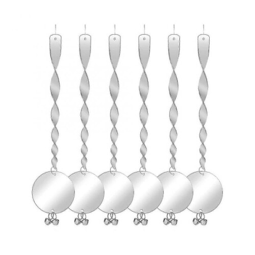 Bird Repeller, 10 Pieces Bird Repeller, Spiral Reflective Bird Repellent Device