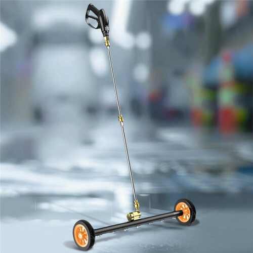 Lavadora de Alta Pressão de 22 Polegadas com Conector Rápido de 1/4" para Lavagem de Chassis e Pisos de Carros, 4000 PSI.