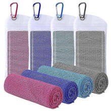 2025 Cooling Towel 4 Packs (40"x 12"),Cooling Towels for Neck and Face
