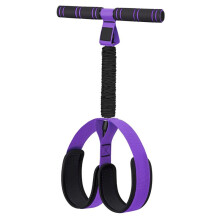 Pedal Resistance Band with Handle Exercise Resistance Bands for Core Abs Legs Glutes Sit Workout Equipment