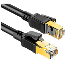 5m Industriële CAT8 Dubbel Afgeschermde Netwerkkabel Servo Lijn Ethernet Gigabit Hoog-Flexibele Draad