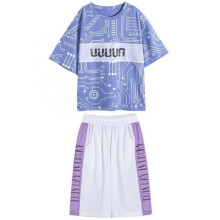 (blue, 120) Boys' Short-sleeved Suits, Big Children's Handsome Children's Summer Boys' Casual Two-piece Western-style Children's Clothing