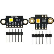 Visible Spectral GY AS7341-V1+AS7341 V2 Sensors Module Kit Color Temperature Illuminance High Accuracy Color Detection