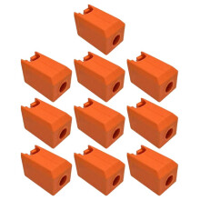 10pcs for Bambu Iab X1C/P1P/P1S Silicone Socks Hotend Extruder Heated Block High-Temperature Case for