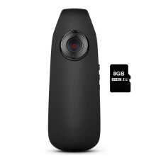 Digitale Magnetische Camcorder-Bodycam im Stiftformat, -Bodycam mit Bewegungserkennung, Sport-DV-DVR-Videorekorder mit 8-GB-Karte