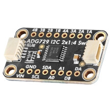 5932 für Adafruit ADG729 Dual 1-zu-4 Analog Matrix  Module Board, Matrix  mit 8 Unabhängigen Schaltern