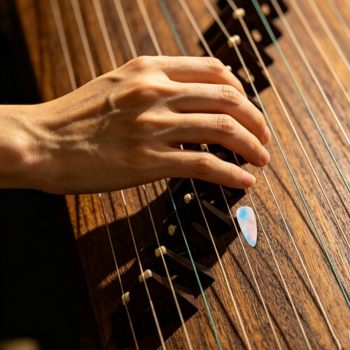 8Pcs Multi Color Guzheng Practice Fake Nails Soft Durable Finger Picks