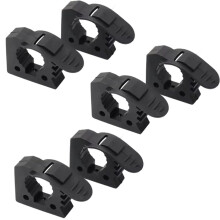 6pcs Fist Clamp for Mounting Tools Equipment Rubber Clamp Ideal for Offroad Vehicles, Truck Part Accessories