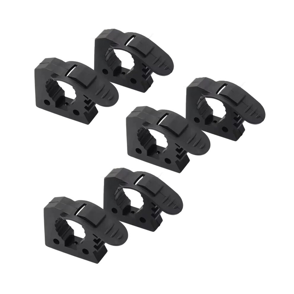 6Pcs Fist Clamp For Mounting Tools Equipment Rubber Clamp Ideal For Offroad Vehicles, Truck Part Accessories 4711278679510