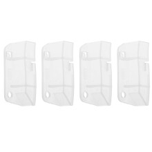 Ceiling Light Fixing Clips - Plastic Ceiling Mount Rotary Clips for Light Fixture Accessories and Fan Cover Mounting