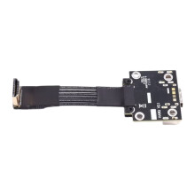 -Compatible ADT 24P 2.1 Type A-A Male to Female Flat Thin Video Extension Cable Aerial FPV HDMI2.1 FFC Cable B