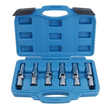 Conjunto de 6 Ferramentas para Remoção Do Plugue de Pré-Aquecimento Do Motor A , com Soquetes de 8, 9, 10, 12, 14 e 16 mm para Manutenção Do