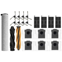 Compatibel met voor Mova Z60 Ultra Roller Complete Accessoires Hoofdborstel Stofzak Filter Vervangingsonderdelen (21 Stuks)