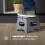 LIVIVO 11" Folding Step Stool Grey 5