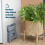 LIVIVO 11" Folding Step Stool Grey 6