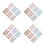 24Sheets Easy Apply Waterproof Eyeshadow Stickers Multi Color Cosplay 2