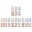 24Sheets Easy Apply Waterproof Eyeshadow Stickers Multi Color Cosplay 5