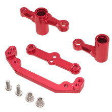 Pour Voitures Télécommandées pour WPL 1/10 104072 104001 104002: Accessoires, Composants de Direction en Métal (Amélioration)