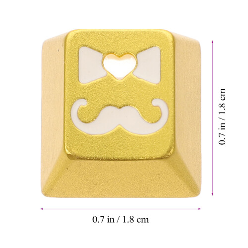 Mlins  Gold Keycaps Keyboard And Mouse Adapter Mechanical Accessory 1