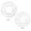 200Stk PP Kunststoff Tischpuffer, Transparente Antirutschpads 4