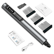 Kit de Stylo à Graver Sans Fil avec Perceuse Sans Fil à 5 Vitesses pour Bois, Bijoux, Métal, Verre et Lime à Ongles pour Animaux de Compagnie