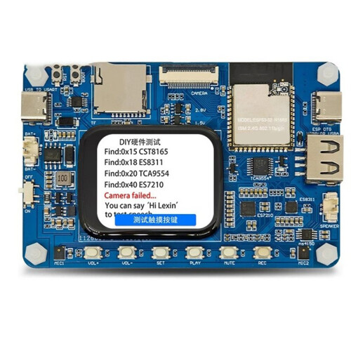 ESP32‑S3 XiaoZhi AI Voice Chatbot Development Kit 1.69 Inch Screen Type‑C Charging Programming Board