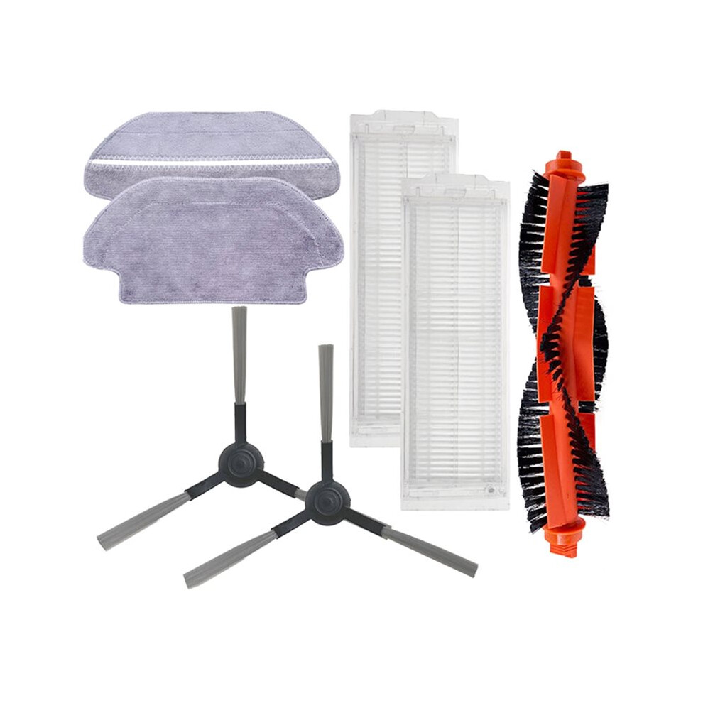 Replacement Parts For Mgtec Twinboth S9 Robot Vacuum Cleaner Spare Filter Main Side Brush Mop Rag Cloth(7Pcs) 6034124991429
