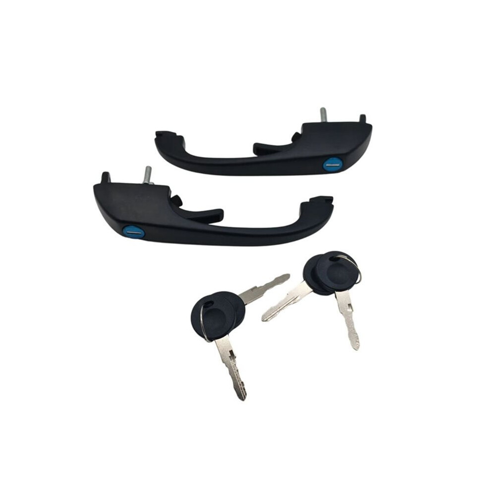 Saudism 251837205 Front Exterior Door Handles For Transporter T3 1979-1992 Car Outside Door Handles With Keys