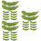 36Pcs PVC Artificial Soybean Models Green DIY Kitchen Decor Props 6