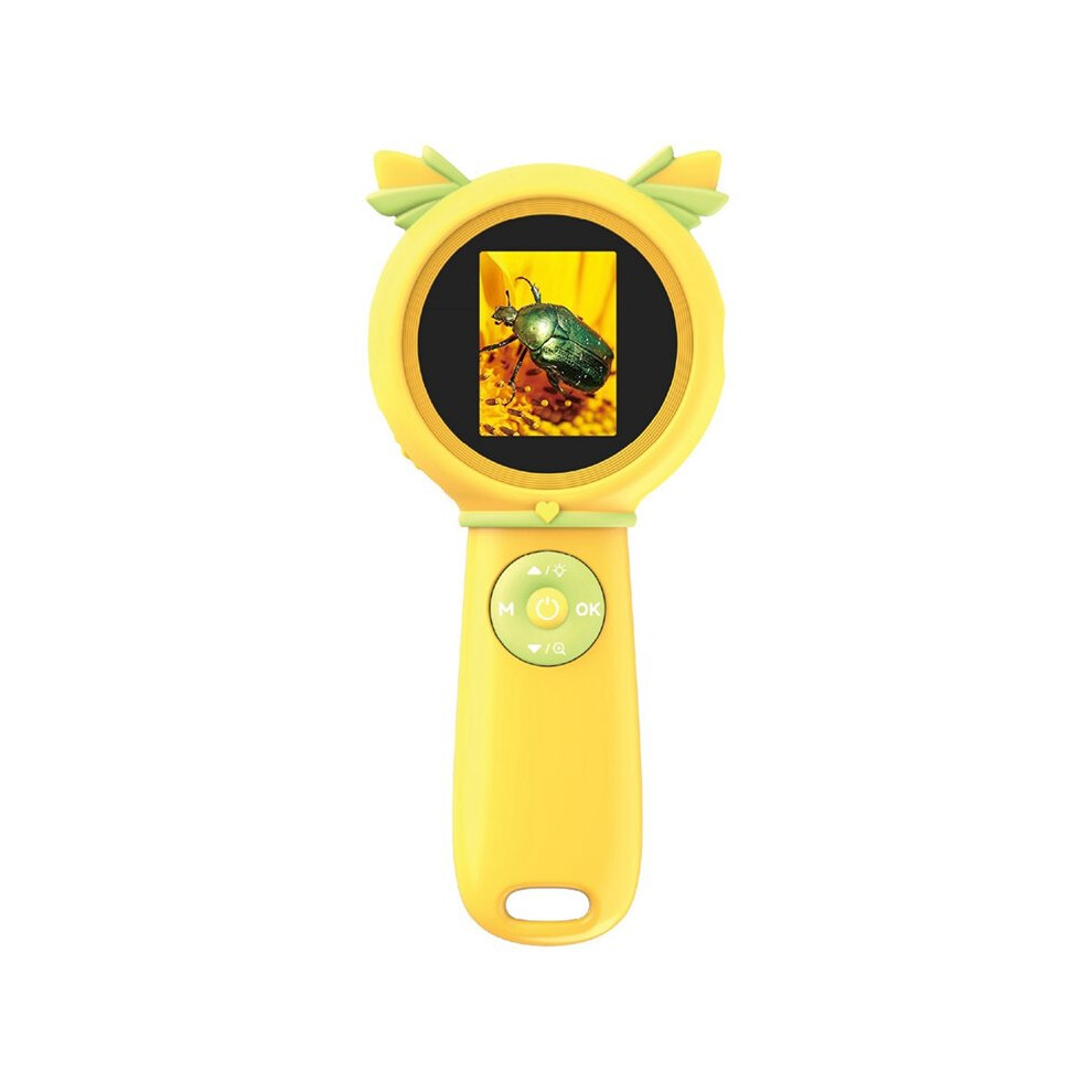 Saudism 1000X Kids Optical Microscope With Photo And Video Function Microscopic World Science Children Educational Toys