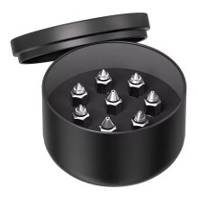 Upgrade für für 5 Max Düsen, 8 Stück 3D-Drucker High-End Kupferlegierungsdüse 500 Hochtemperatur-Kupfer