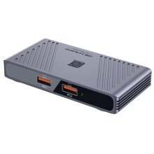 USB 3.0- Waarmee 2 Computers 4 USB-Apparaten Kunnen Delen. Schakelaar met Één Knop voor Toetsenbord, Muis, Printer en Scanner. USB-Hub voor Pc.