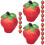 18Pcs Mini Artificial Strawberries Red Resin Photo Prop Decor 5