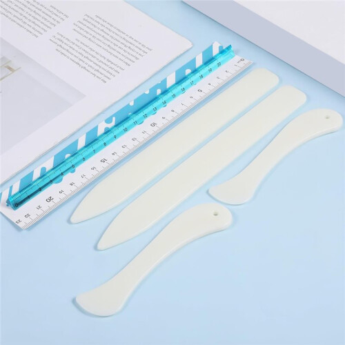 6-Piece Origami Set, Bookbinding Materials, Paper Creasing Tools, Paper Creasing Tool, Bookbinding Tools for Folding